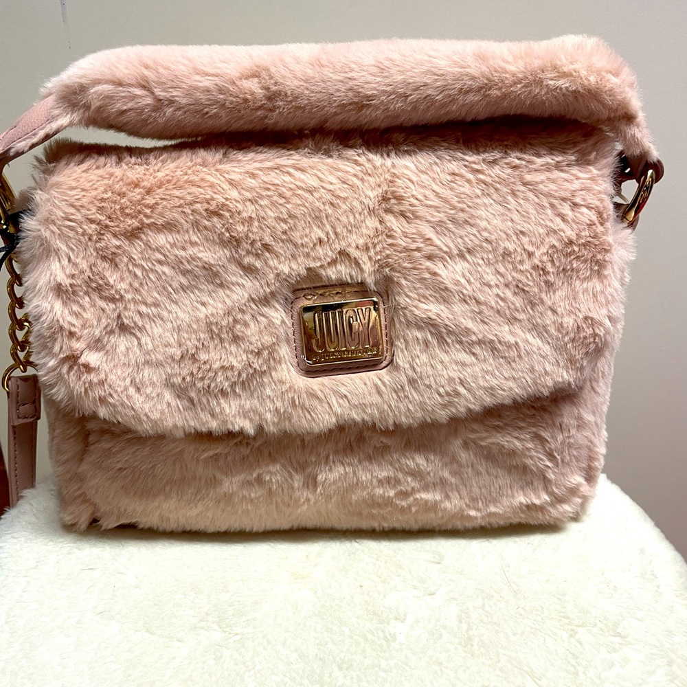 Juicy Couture Fluffy Furry Purse